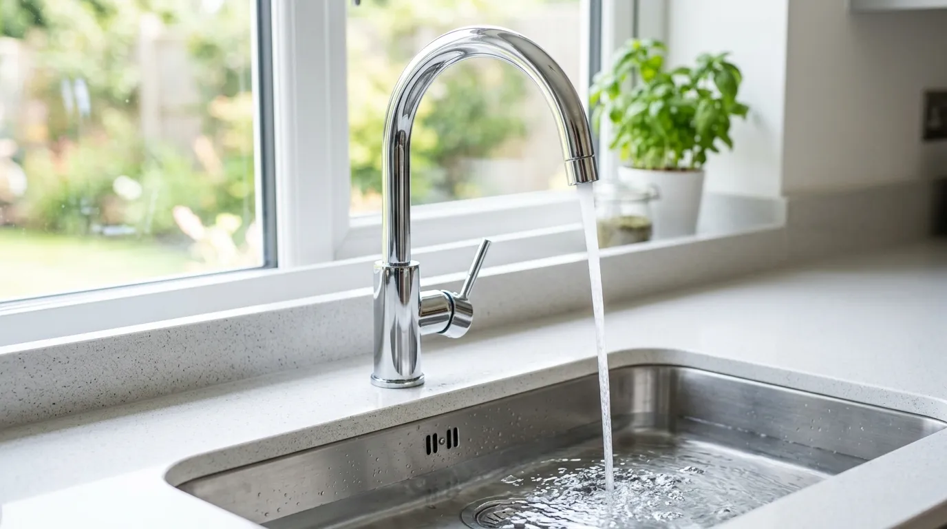 Local Plumbing Master Pros same day plumber fixing a faucet in Elizabethtown, NC